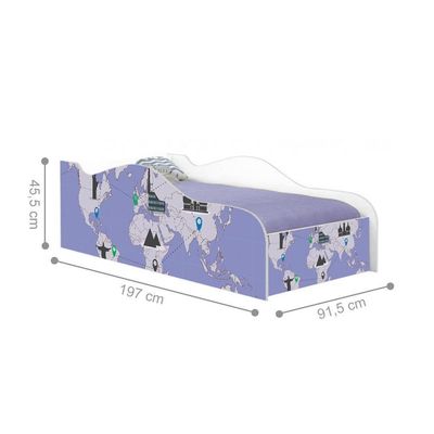 Cama Like Próxima Viagem Solteiro