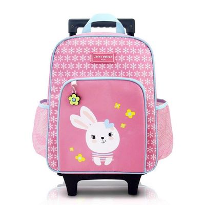 Conjunto De Mochila Com Rodinhas E Lancheira Térmica Infantil 4750ml Rosa