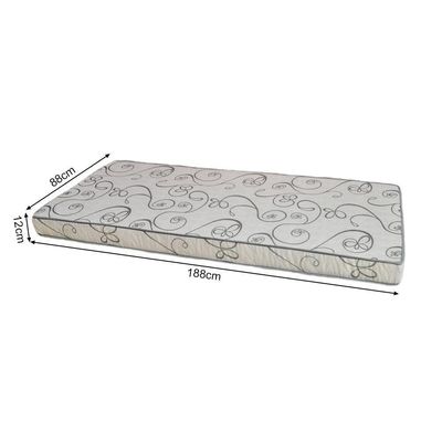 Cama Solteiro Infantil Princesas Adesivada+Colchão Branco
