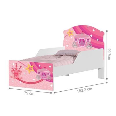 Cama Infantil Carruagem Pink