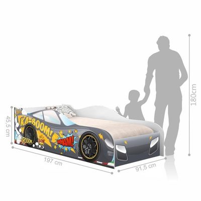 Mini Cama Ursinho Patrulheiro Com Colchão