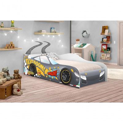 Mini Cama Ursinho Patrulheiro Com Colchão