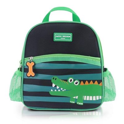 Conjunto Mochila Com Rodinhas E Lancheira Térmica Com Pote P/ Lanche Verde