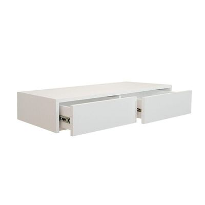 Aparador Penteadeira Console Suspenso Laqueado Branco