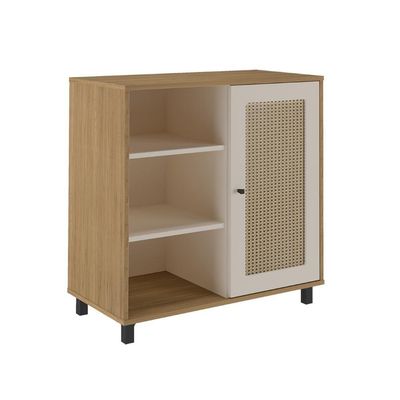 Buffet Artely Charlotte Cor Carvalho/off Carvalho/off White