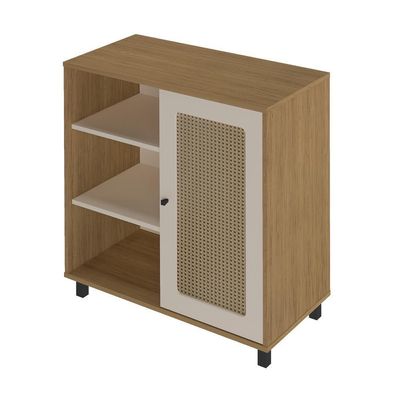 Buffet Artely Charlotte Cor Carvalho/off Carvalho/off White