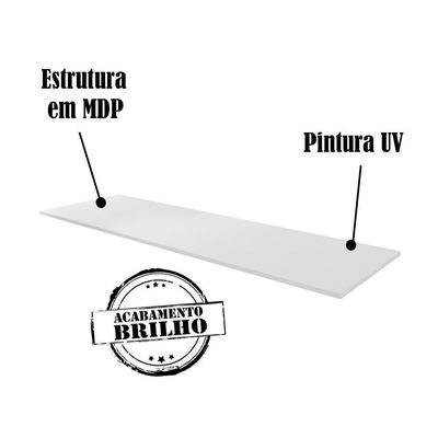 Tampo Para Balcao 160 Cm Branco Reajl Branco