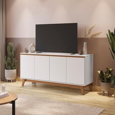 Aparador Kappesberg 4 Portas Branco 156cm