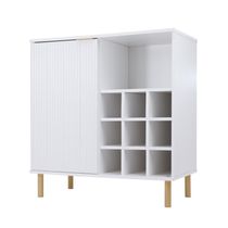 Aparador Bar Adega Ditália 2 Portas R-633 Branco