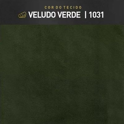 Puf Puff Para Sala Lhor Veludo Verde Rm Verde