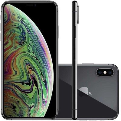 Celular Apple Iphone XS Cinza Espacial 64GB Câmera 12MP 4G IOS 12