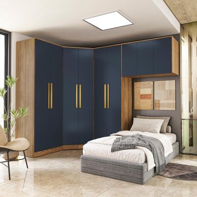 Quarto Modular Kappesberg Adapt Profundo 4 Peças