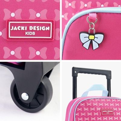 Mochila Com Rodinhas - Pimpolhos Pink
