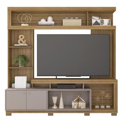 Estante Home Formosa Para Tv Até 65 Polegadas Marrom Caemmun