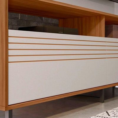 Home Nt1300 160cm Para Tv Até 65 Polegadas Notável Freijó Trend- Off White Tx