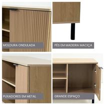 Rack Ditália 2 Portas R-634 Cor:riviera Riviera
