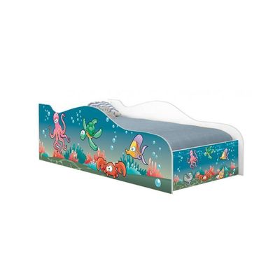 Mini Cama Fun Aquário Infantil Com Colchão