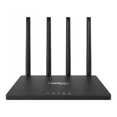 Roteador Wireless Intelbras 4750077 W5-1200F Dual BAND 2.4GHZ e 5GHZ com MU-MIMO