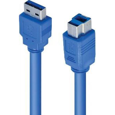 Cabo USB 3.0 a Macho X USB B Macho 2 Metros U3AMBM-2