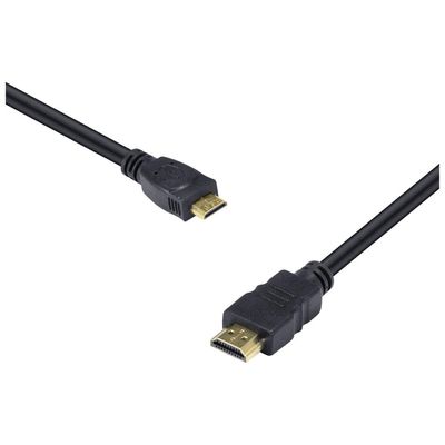 Cabo HDMI 2.0 para Mini HDMI 4K ULTRA HD 3D Conexao ETHERNET 2 Metros - H20MM-2