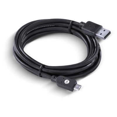 Cabo USB X Micro USB B 2.0 5 Pinos 2 Metros Preto - MUSB-2