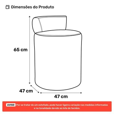 Kit 02 Puffs Decorativos Orgânicos Living Aegon Minimalista Bouclê Cinza Claro - Desk Design