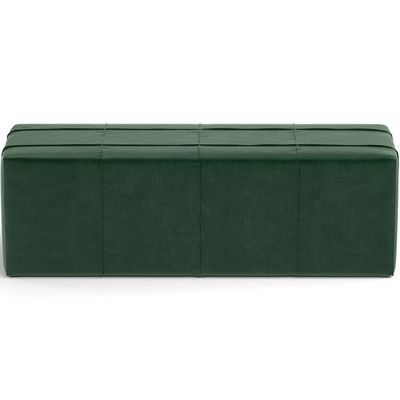 Puff Decorativo Living 140 Cm Roma W01 Couríssimo Verde - Lyam