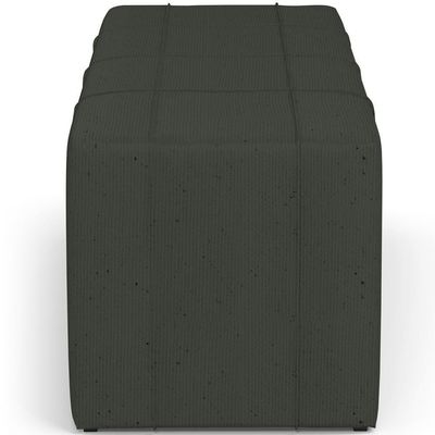 Puff Decorativo Living 140 Cm Roma W01 Linho Verde Musgo - Lyam