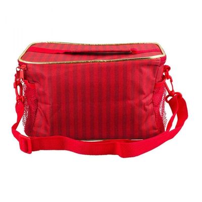 Bolsa Vermelha Térmica Lancheira Mickey 15x27x18cm - Disney
