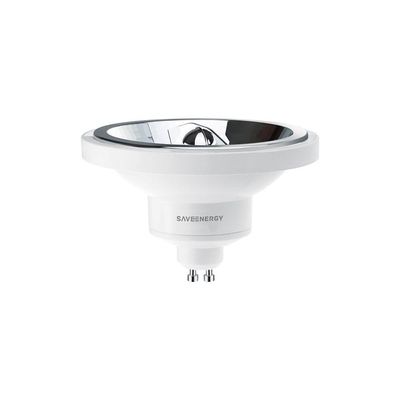 Lâmpada Led Save Energy Ar111 10º 12w Gu10 Alto Irc 90 Bivolt 2700k Luz Amarela Se-105.1408
