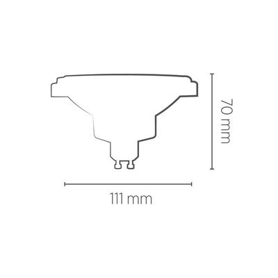 Lâmpada Led Save Energy Ar111 10º 12w Gu10 Alto Irc 90 Bivolt 2700k Luz Amarela Se-105.1408