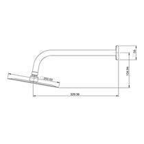 Chuveiro Lorenzetti 7028 C16 Lorenslim Square De Parede Cromado