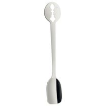 Jogo Com 6 Colheres De Café Chá Inox Luxo Prata Kiss Bugatti