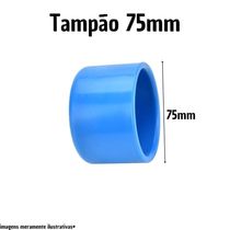 Cap Soldavel 75mm Tampao Final Femea Cano Pvc Amanco