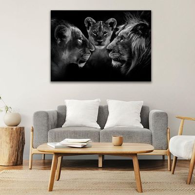 Quadro Decorativo Family In Black