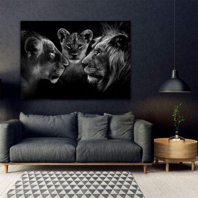Quadro Decorativo Family In Black