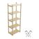 Combo 3 E 5 Estantes 100% Pinus 140x50cm Para Cozinha