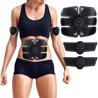 Tonificador Muscular Abdomen Ems Fit Control Smart Fitness 3 Em 1