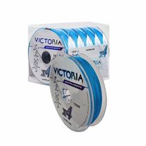 Linha De Pesca Multifilamento 4 Fios Victoria Azul 500m Medida 0,14mm