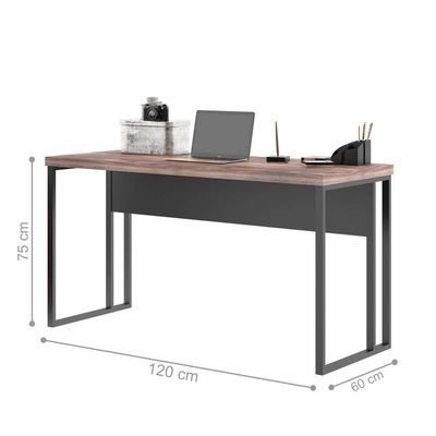 Balcão E Mesa 1.2 Iguaçu Noce Preto