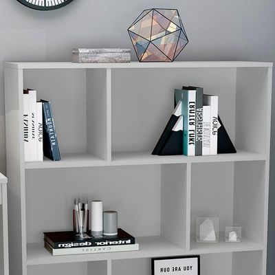 Mesa E Estante Para Escritorio Gamer B28 Branco Novam Branco