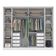 Guarda Roupa Casal Sevilla 6 Portas 8 Gavetas Tcil Neve
