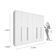 Guarda Roupa Casal Sevilla 6 Portas 8 Gavetas Tcil Neve