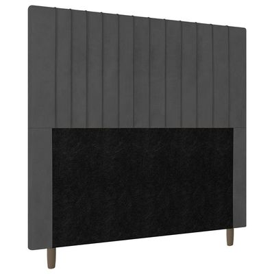 Cabeceira Cama Box Casal Nala 140cm Linho Cinza - Abmaza