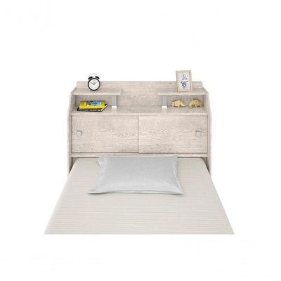 Cabeceira Box Solteiro 0,88cm Elisa Amarula Framar Móveis