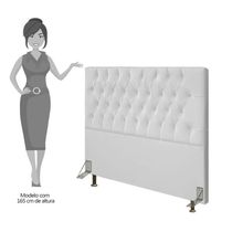 Cabeceira Casal 140Cm Diamante D10Ano Branco