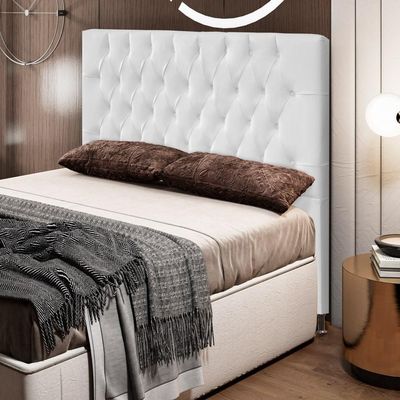 Cabeceira Casal 140Cm Diamante D10Ano Branco