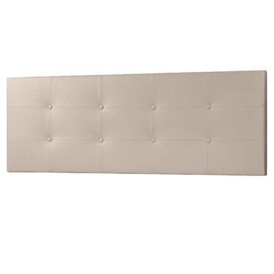 Cabeceira Painel King 1,95m Berlim Corano Bege