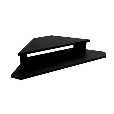 Rack Suspenso Aparador Bancada Estante De Canto Para Computador Monitor Preto