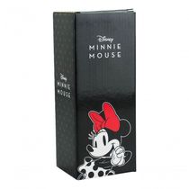 Kit Garrafa Plástico Infantil Mochila Saco Minnie Disney